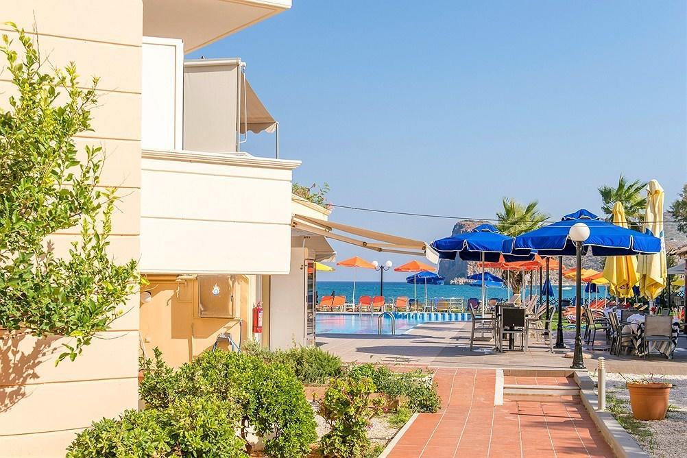 Coral Beach Hotel Ayía Marína Exteriör bild