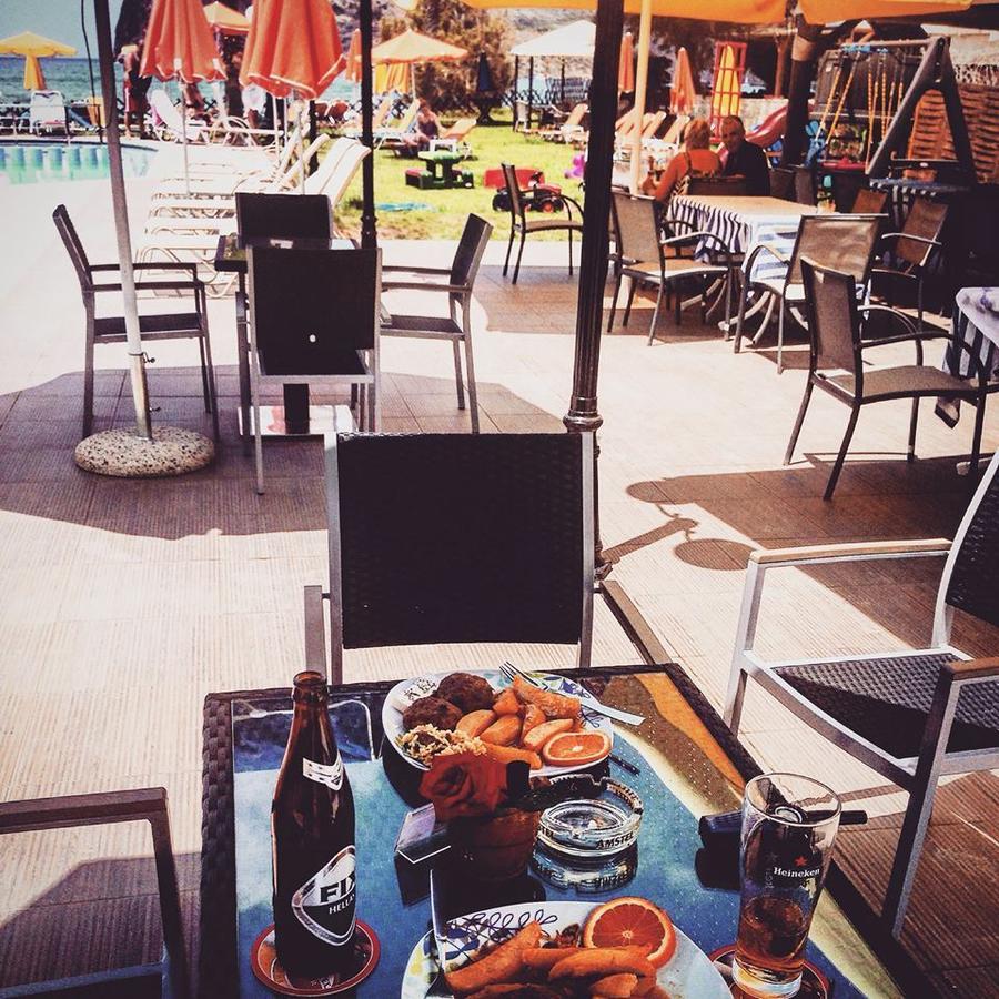 Coral Beach Hotel Ayía Marína Exteriör bild
